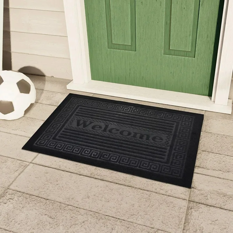 

Dust-proof Entrance Welcome Mat comfortable Anti Slip Entrance Carpet autumn and Winter Door Mat high Flow Area Shoe Scraper hom