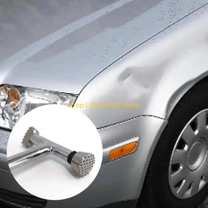 Outil débosselage voiture, 2 pièces, réparation bosses en tôle, aplatissement tête marteau, outil