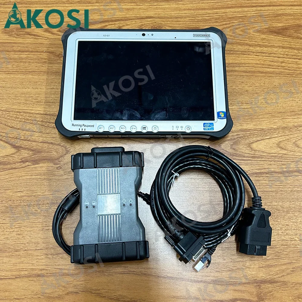 FZ G1 tablet+NEW sd Connect C6 DOIP WIFI MB Star C6 Xentry das wis epc V CI Support MB Fuso CAN BUS Diagnostic Tool