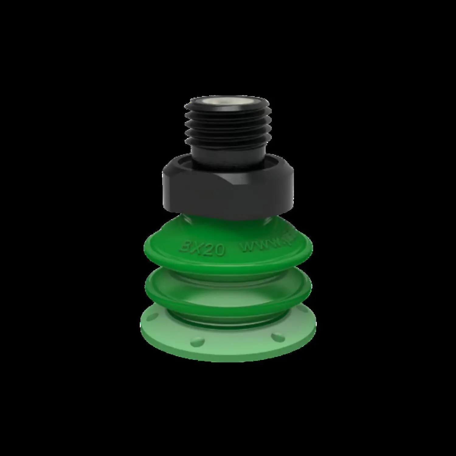 PIAB Vacuum Suction Cups, Models 0125112, 0114131, And 0124515, All Original