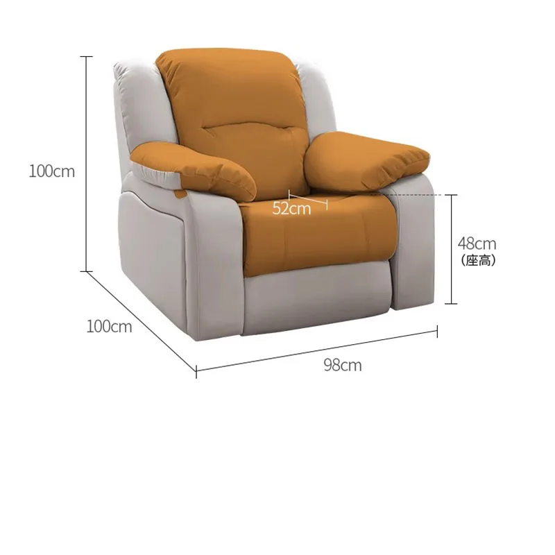 Couch Electric Power Recliner Sofa Office Seating Lazy Salon Power Recliner Sofa Relax Sofa De Masajes Living Room Furniture