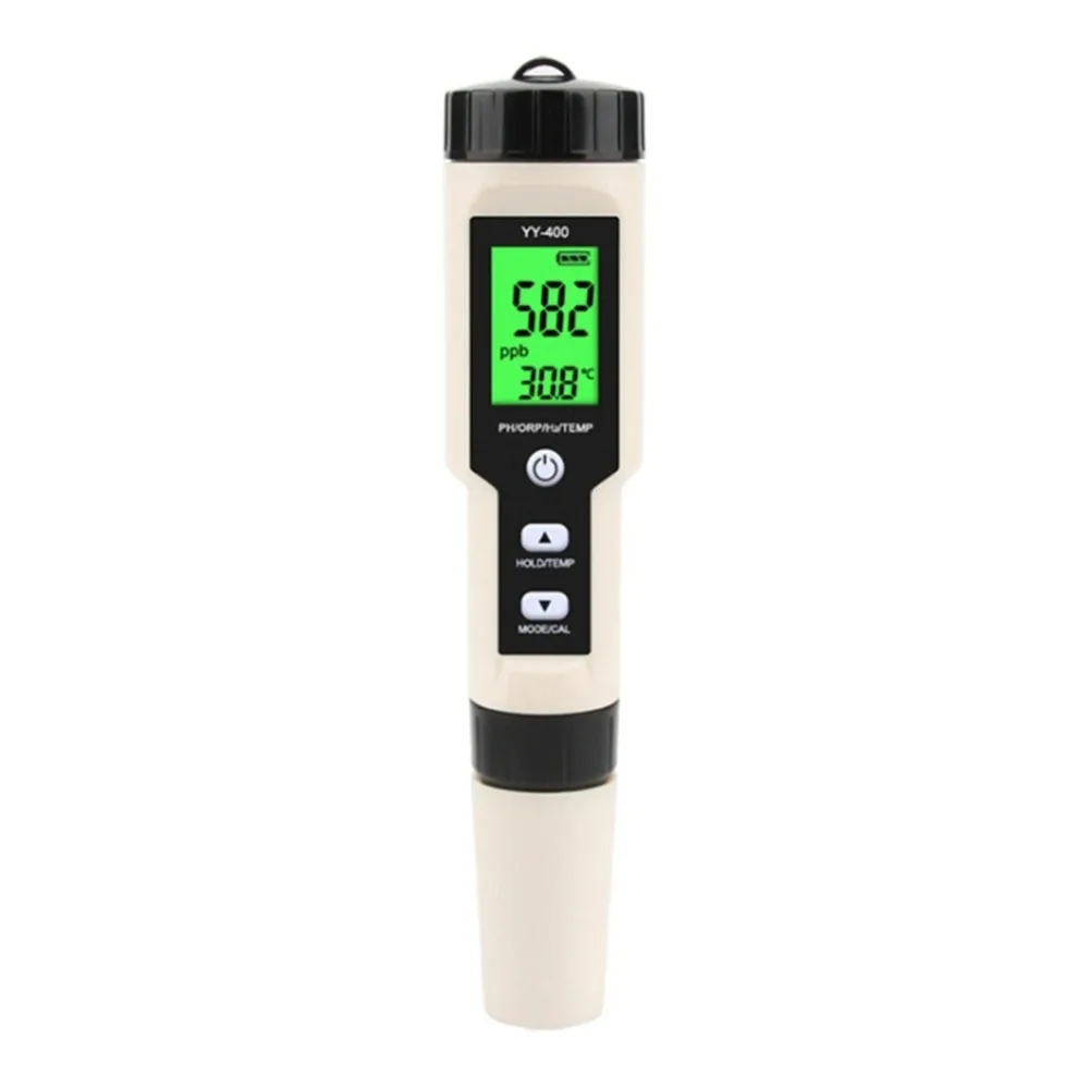 

New Hydrogen Ion Concentration Water Quality Test Pen 4 in 1 Digital Drinking Water Meter