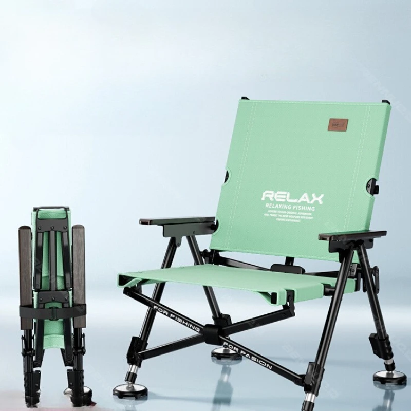

Стул для дикой рыбалки, сверхмощный, портативное складное вездеходное сиденье, компактный стул для рыбалки в европейском стиле, стул в европейском стиле