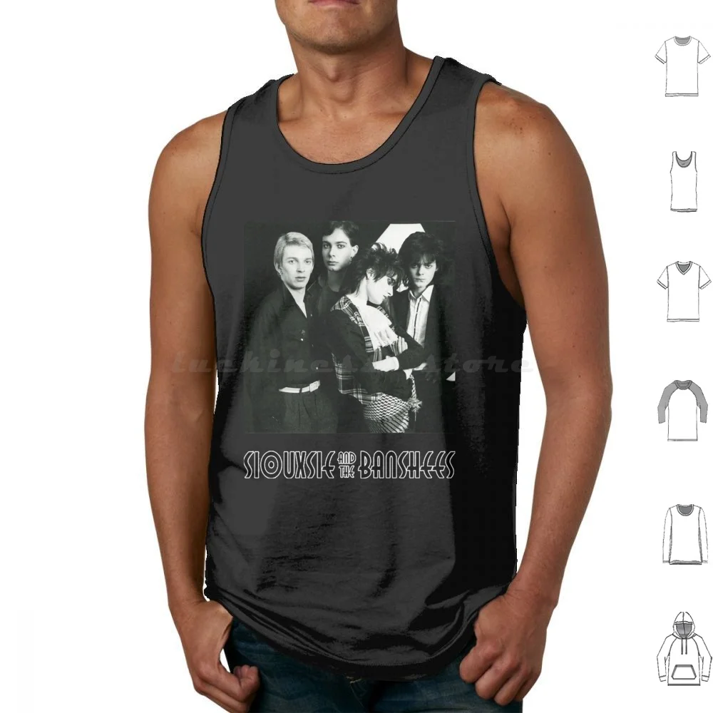 

Siouxsie And The Banshees-_ Just Hanging Out _ Tank Tops Vest Sleeveless Siouxsie And The Banshees Siouxsie And The Banshees