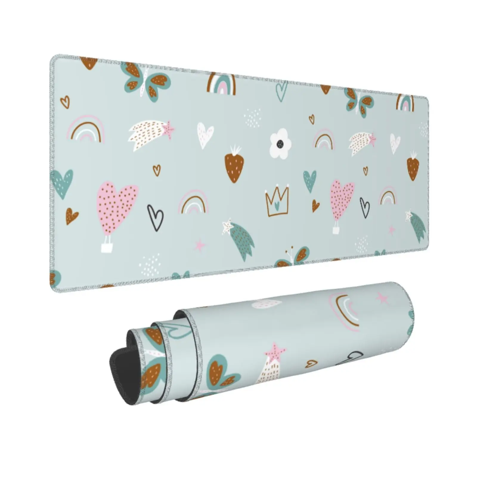 لوحة الماوس اليعسوب نمط حصيرة مكتبية الألعاب حصيرة الوسادة على الطاولة مكتب ألعاب الملحقات لوحة المفاتيح الحصير لوحة الماوس ماوس السجاد