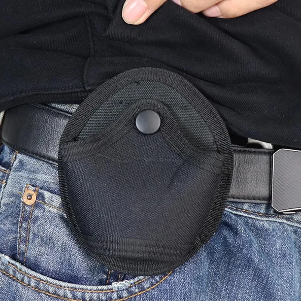 Universal Waist Cuff Pouch Outdoor Tactical Sports Belt Pouch Quick Draw Handcuff Pouch Gun Holster Hunting Accessories