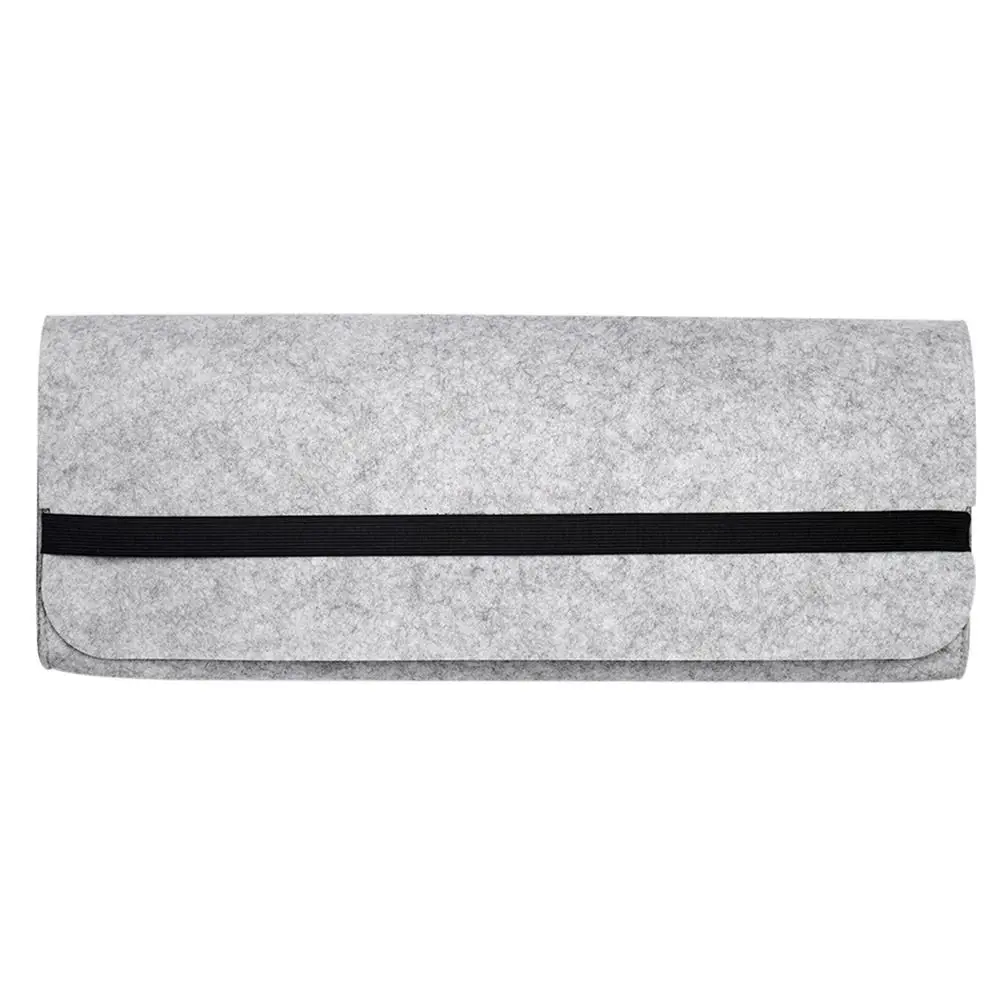 60/ 87/104 Keys Storage Bag Peripheral Bag Computer Keyboard Pack Keyboard Carrying Case Keyboard Bag Felt Bag