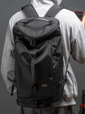 Men Large Travel Shoulder Bag Waterproof Sport Duffle Backpack Outdoor Luggage Pack Trip Bucket Rucksack Function Mochila XA380C