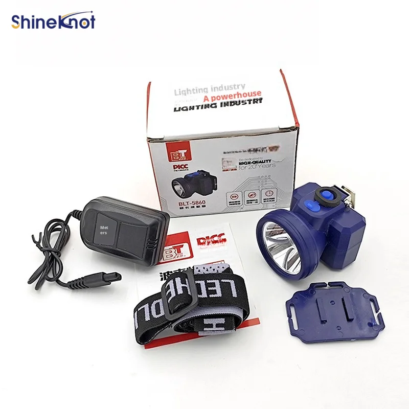 SHINEKNOT High-Intensity Led Headlamp Long-Range Bea Ultra-Long Battery Life Waterproof Explosion-Proof Outdoor Mining Lamp