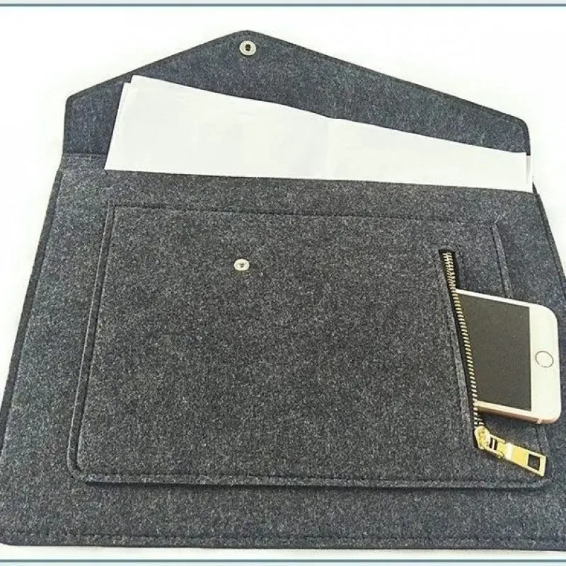 cartella Organizzatori di carta Borsa Valigette Tasca in feltro Borsa multi-tasca