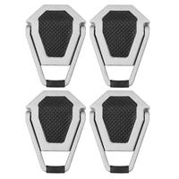 4 Pcs Laptop Stand Adhesive Notebook Foldable Computer Feet Foot Pad Aluminum Alloy