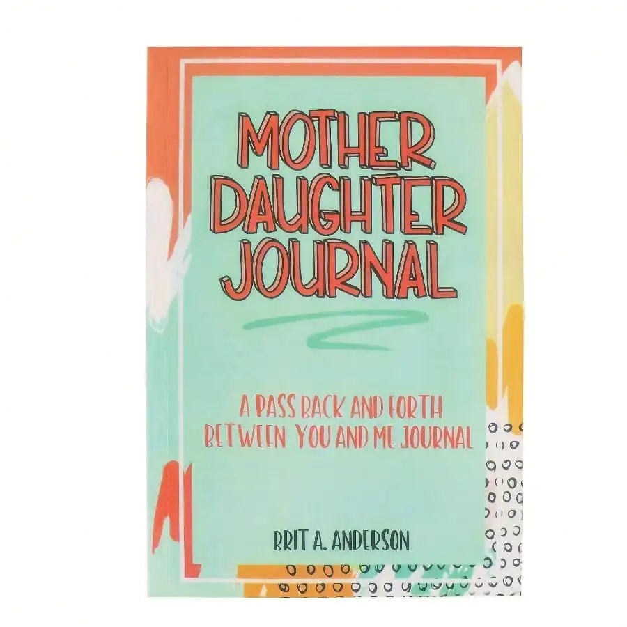 

Высококачественный дневник для мамы и дочки - 106 страниц, ежедневник для обмена записями, подарок с интересными темами, блокнот для мамы и девочки