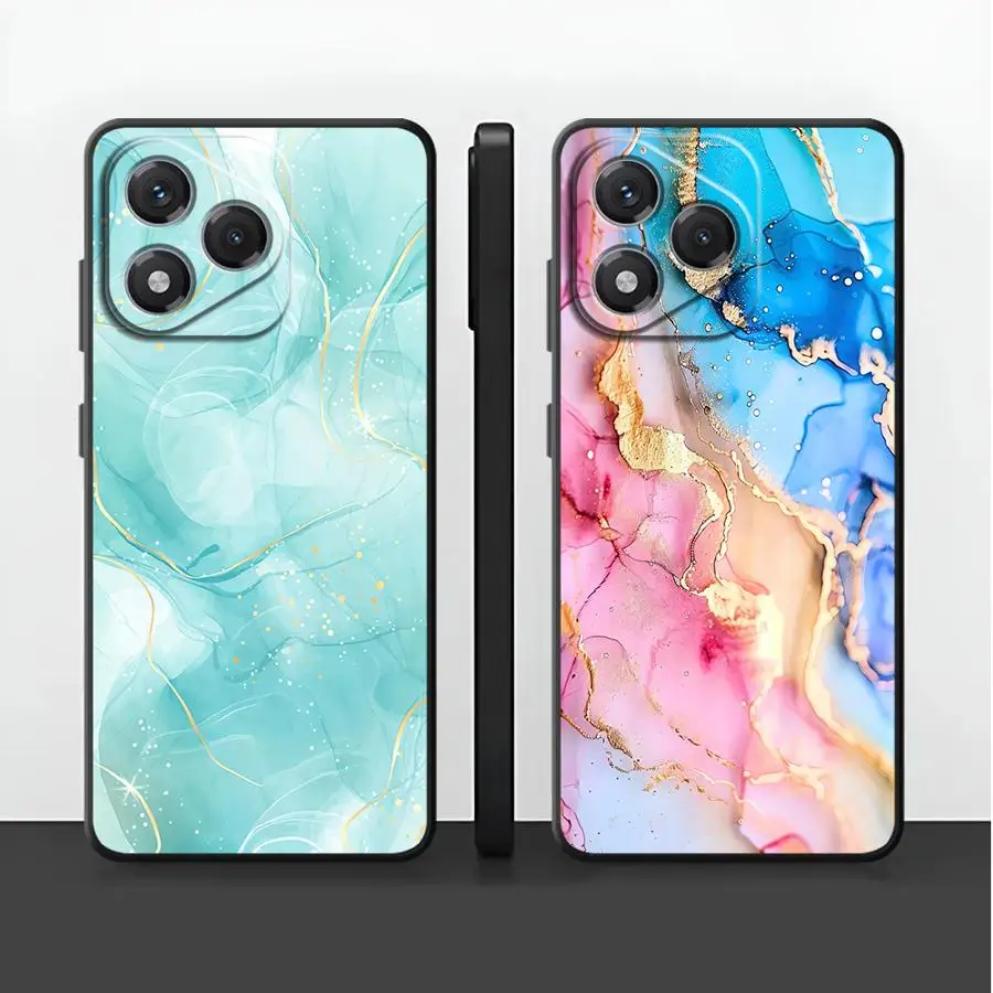 Funda Phone Cover Case for Huawei P20 P40 Lite P20 Lite 2018 P Smart 2019 P30 P20 Pro Colored Marble