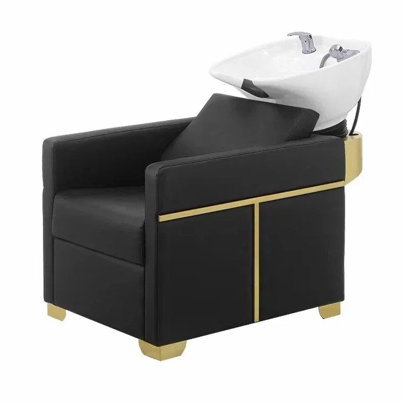 

Stylist Beauty Shampoo Bed Luxury Hairdresser Washing Hair Head Spa Professional Lit De Lavage De Cheveux Salon Furniture