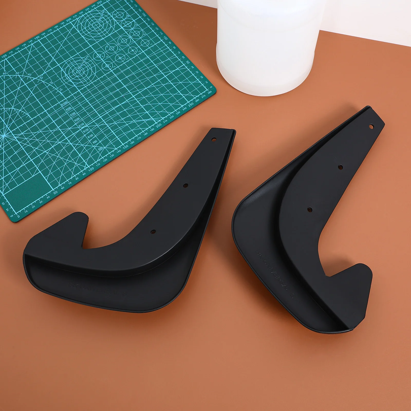 

4 Pcs Car Mud Guard Universal Mud Flap Tire Splash Protector Wheel Plastic Accessories Rear Flap