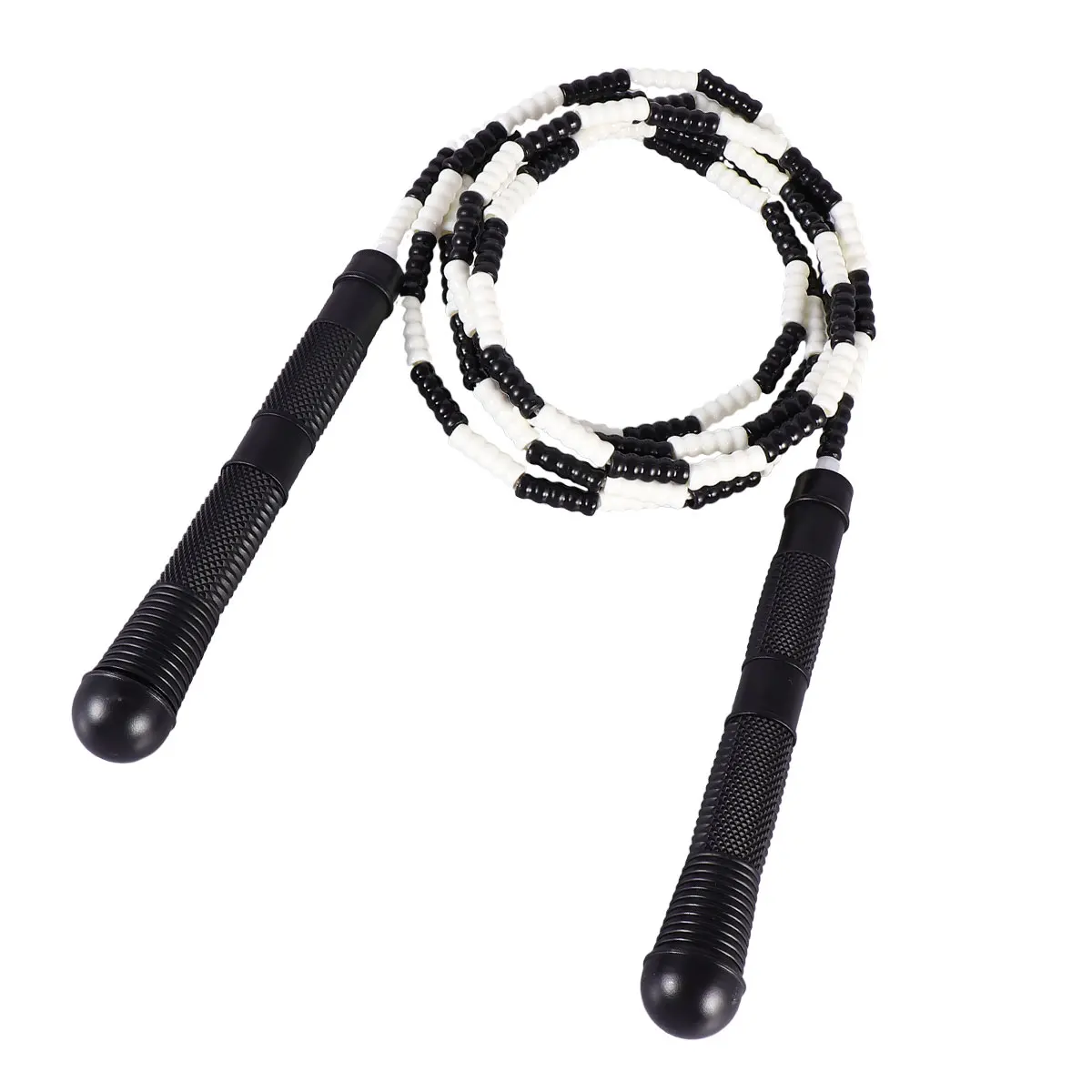 

Bamboo Skipping Rope Durable PVC Sports Jump Ropes Fitness Exercise Black Calorie Burn Heart Slimming Flexibility