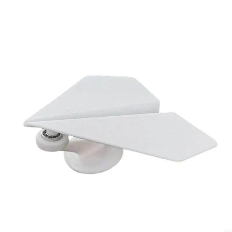 Solar Powered Rotating Airplanes Car Accessory Dashboard Decoration ABS Craft with Secure Silicone Mount for Long Travel New