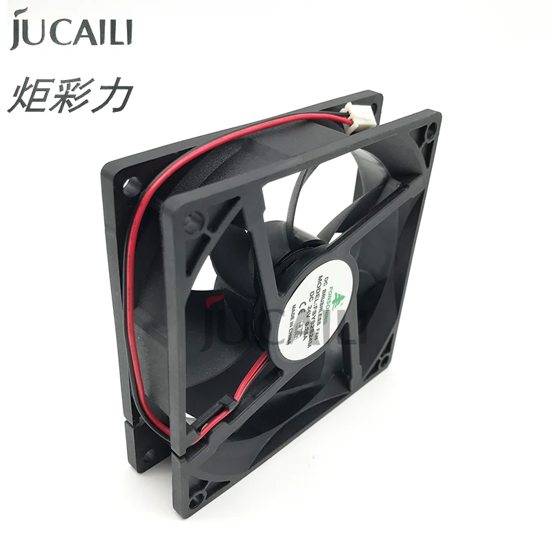 Jucaili printer 9*9cm cooling fan DC fan 24V 0.25A for Allwin Xuli Gongzheng large format printer brushless cooler Blower fan