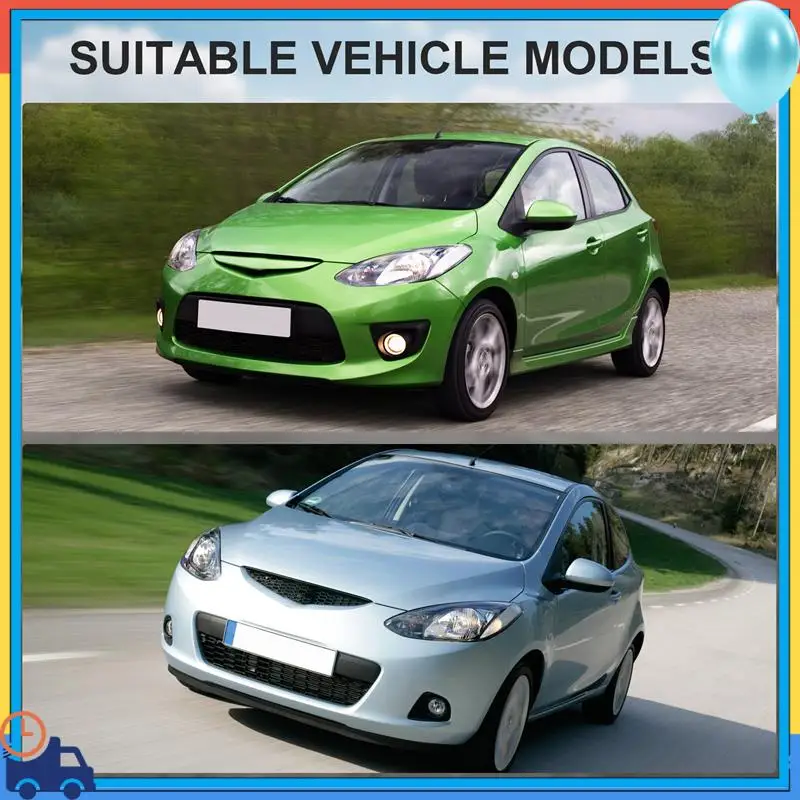 

L37A-Car Headlight Shell Lamp Shade Transparent Cover Headlight Glass Headlight Lens Cover For Mazda 2 2007-2012