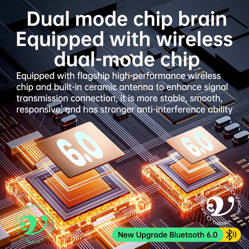 CLIP-ON Bluetooth 6.0 Audio Transmitter Receiver Color LED Display 3.5mm AUX TF HIFI Music Dual Stream Wireless Adapter With Mic