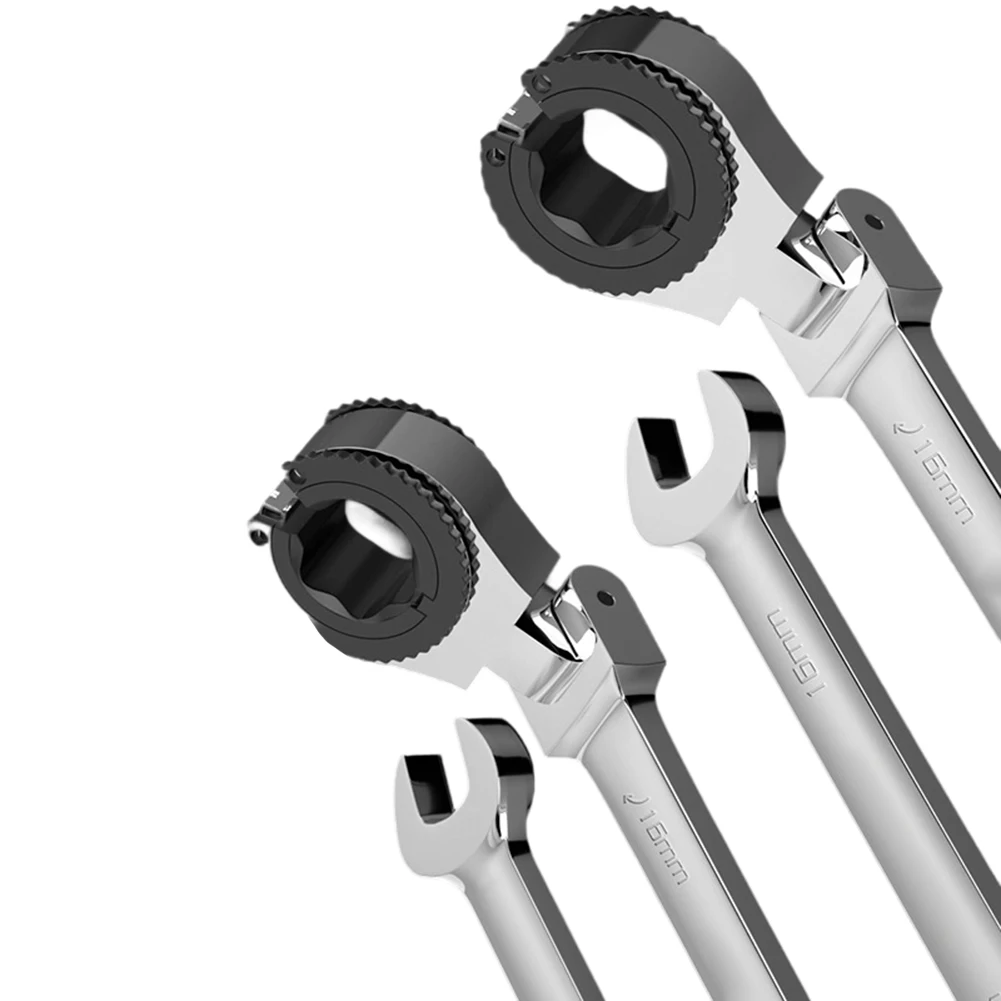 1pc-double-sided-flexible-head-brake-line-wrench-10-19mm-extra-long-flex-head-ratcheting-wrench-reversible-ratchet-wrench-tool