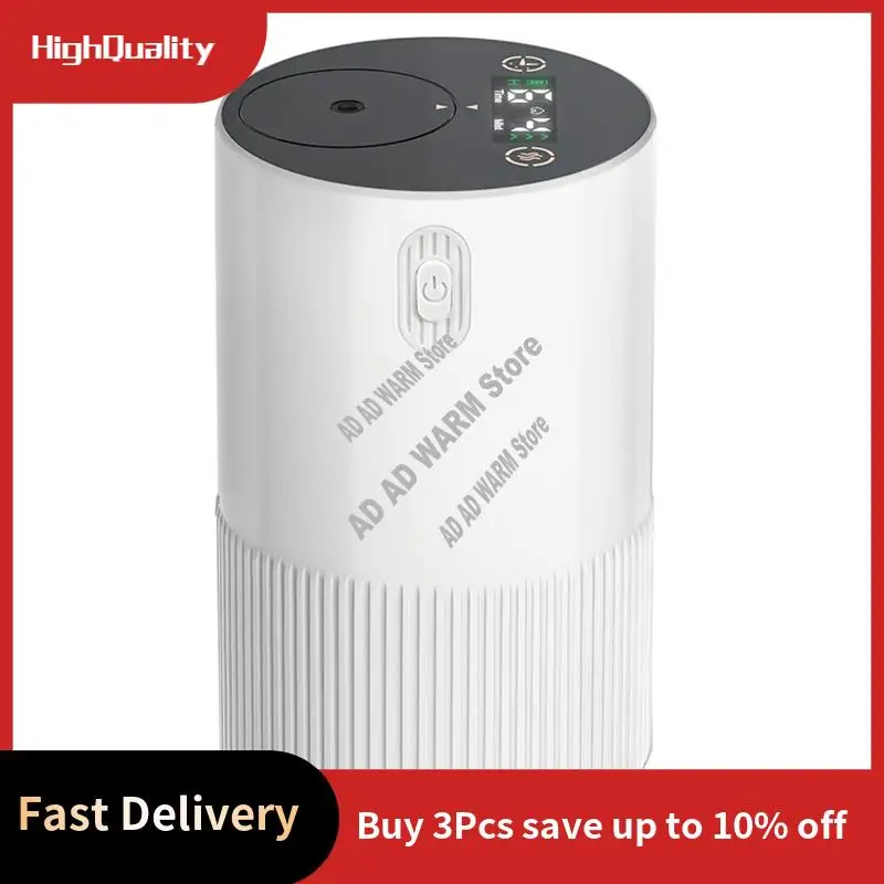AD23-Waterless Diffuser For Essential Oil USB Battery Operated Mini Scent Machine Home Nebulizer Air Freshener Diffuser A
