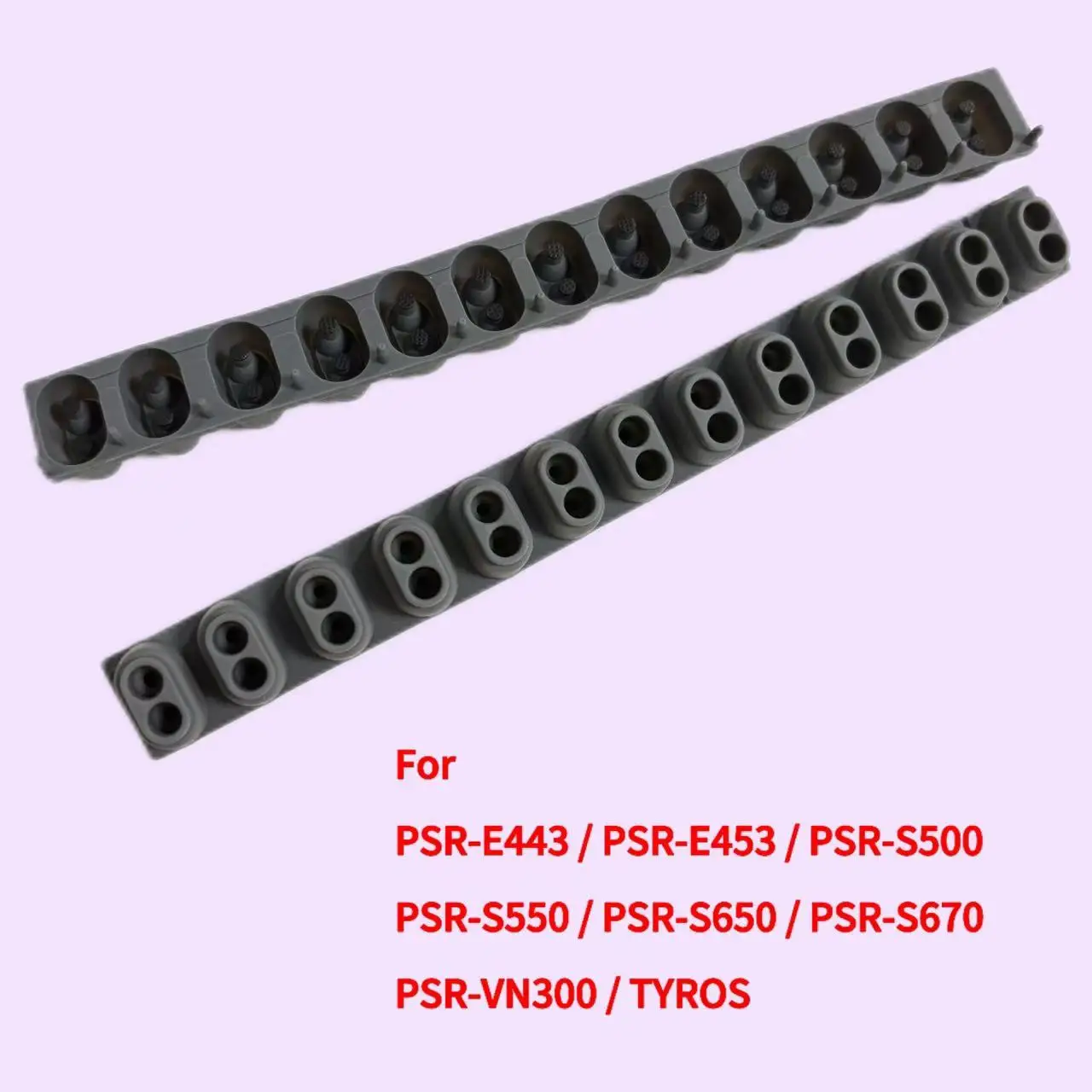 The Rubber Strip For Yamaha PSR-E443 PSR-E453 PSR-S500 PSR-S550 PSR-S650 PSR-S670 PSR-VN300 TYROS (1pcs)