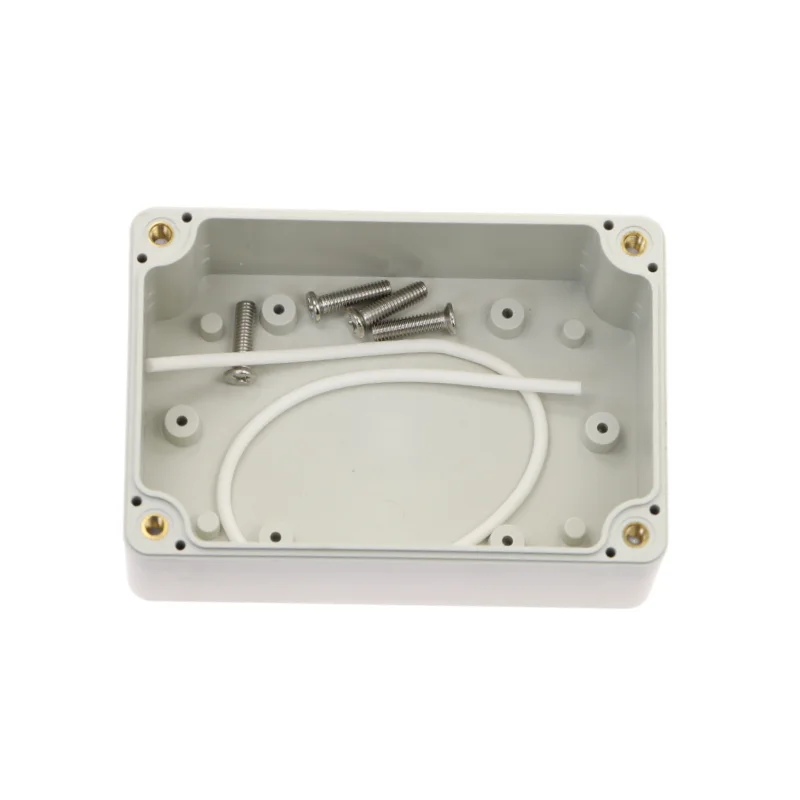 1pcs 100x68x50mm Plastic case Security power supply case Transparent instrument case Outdoor wiring waterproof box