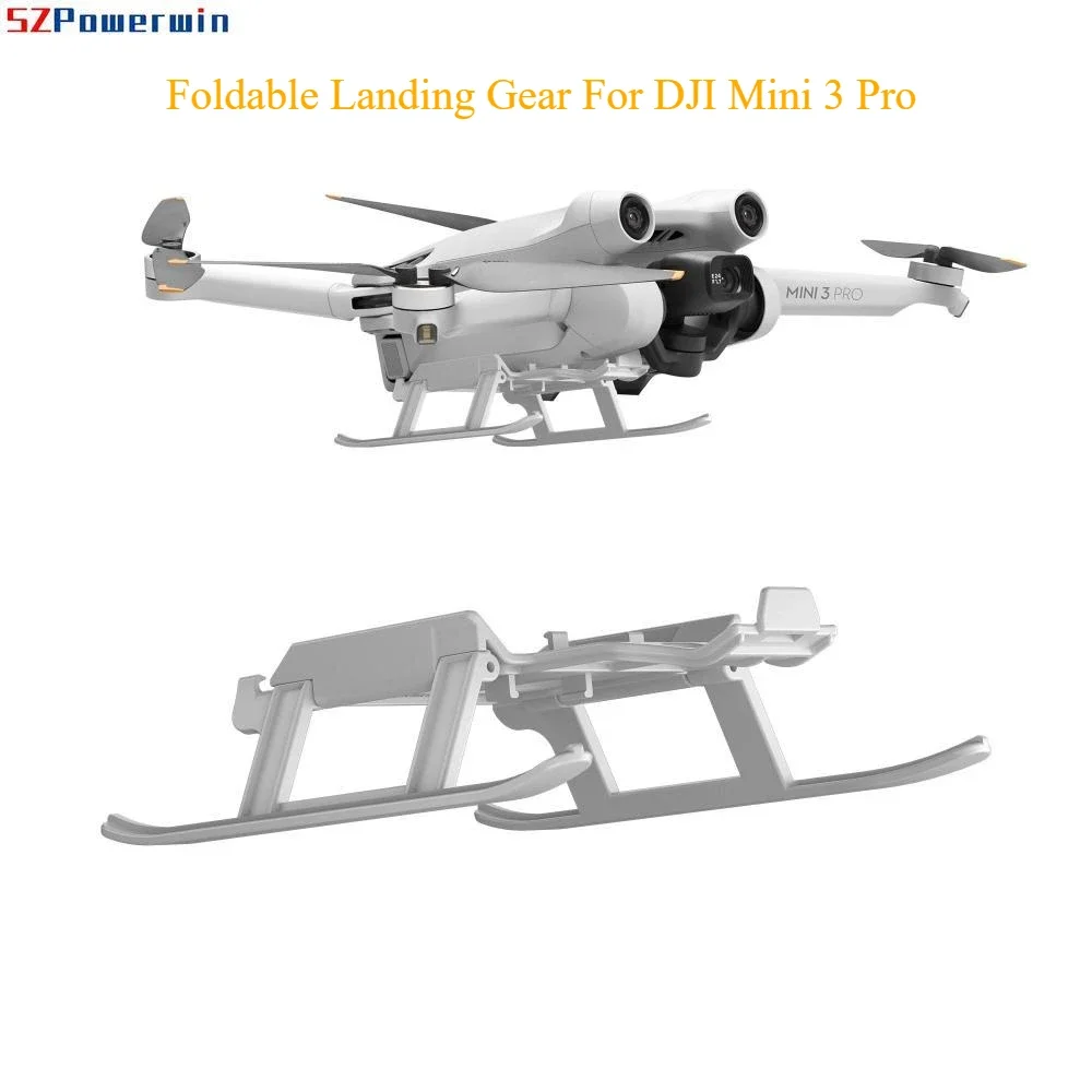 Powerwin ขยาย Landing Gear สําหรับ DJI Mini 3 Pro Landing Gear Landing Kit สําหรับ DJI Mini 3 Pro Drone อุปกรณ์เสริม