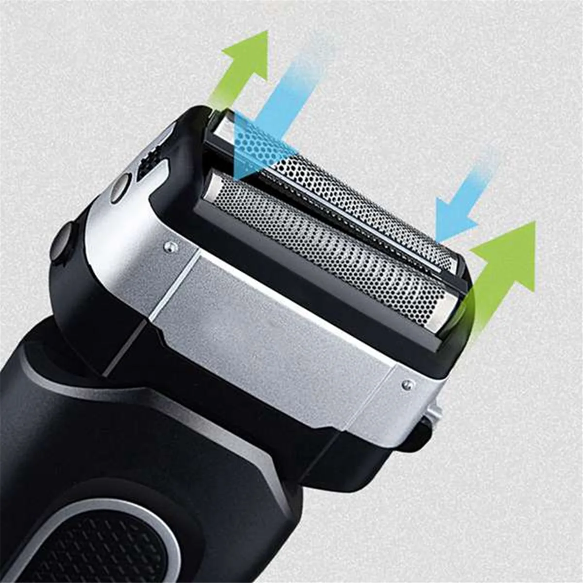 2 PCS Hair Clipper Blade for SURKER RSCX-9008 Shaver Blade Razor Replacement Shaver Head for Men