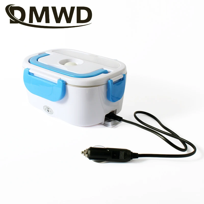 Auto & Thuis 12V/24V/110V/220V Elektrische Verwarmde Lunchbox Maaltijd Warmer bento Rijstkoker Voedsel Stoomboot Heater Rvs Container