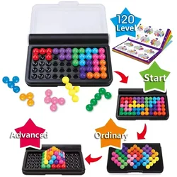 Nuovo IQ Smart Magic Ball Battle Desktop Puzzle Game sfida per bambini giocattoli Building Blocks Brainstorming Thinking giocattoli fai da te