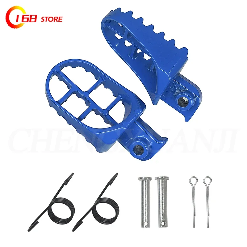 Motorcycle Foot Pegs Pedals for KTM 50 65 70 for Yamaha WRF YZF50 for Honda CRF CT Aluminum Footrest Dirt Bike Enduro Motocross