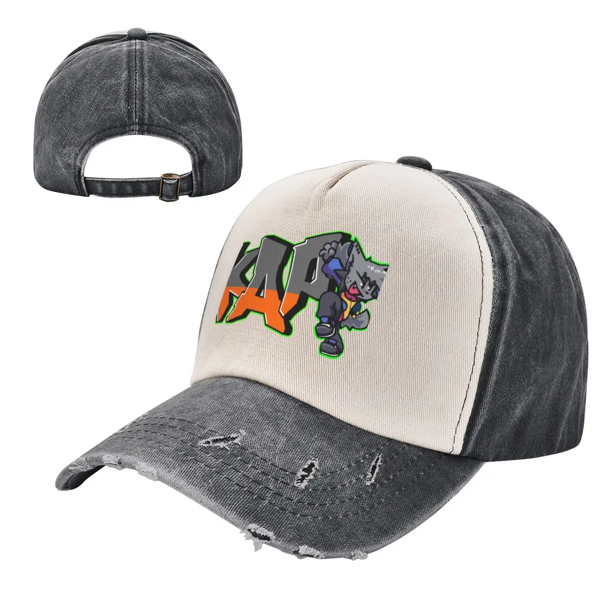 KAPI FNF graffiti design berretto da Baseball nuovo nel cappello Cosplay presa da spiaggia da donna 2024 da uomo