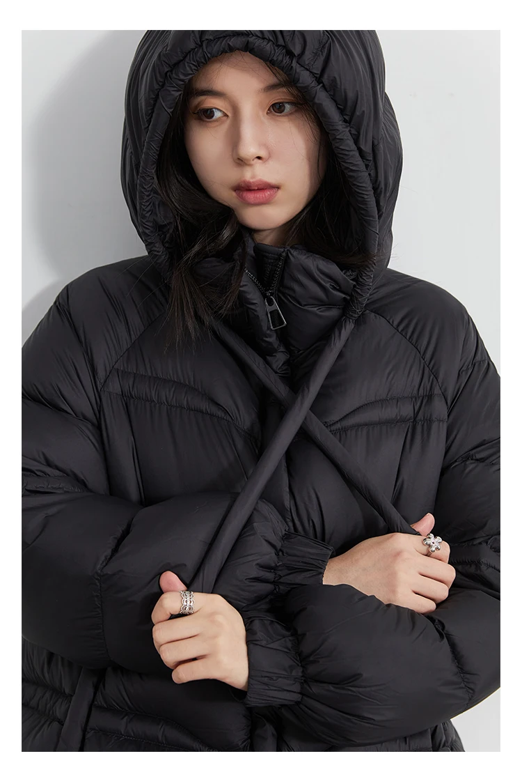 CHIC VEN Women Long Down Coats Solid Loose Casual 95 White Duck Down Jacket Thick Warm Female Outerwear Autumn Winter 2025