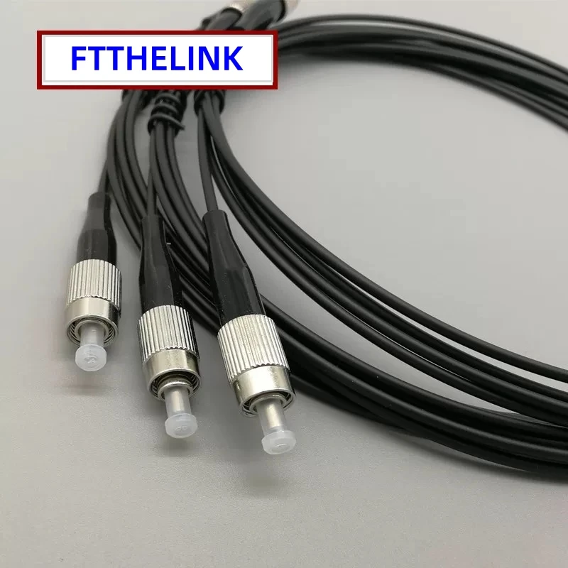 fiber optic jumper FC-FC simplex 1000um 500um 2000um 1m 3m 5m plastic optical fibre POF patch cords SX 2pcs