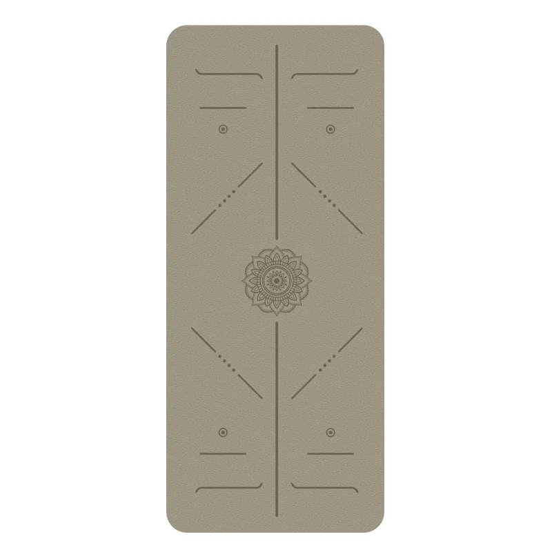 

Wholesale 190CM 80CM Non Slip Folding Nature Rubber Customized Pu Thick Outdoor Professional Curve Yoga Mat Fitness