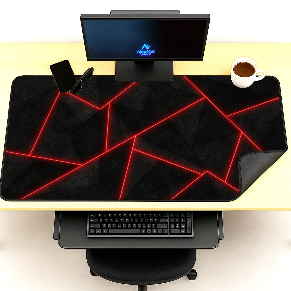 

Red Mouse Mat Black Desktop Mousepad Xxxl 1200x600 Pc Gaming Accessories Custom Mouse Pad Gamer Decoration Setup Carpet 60x100