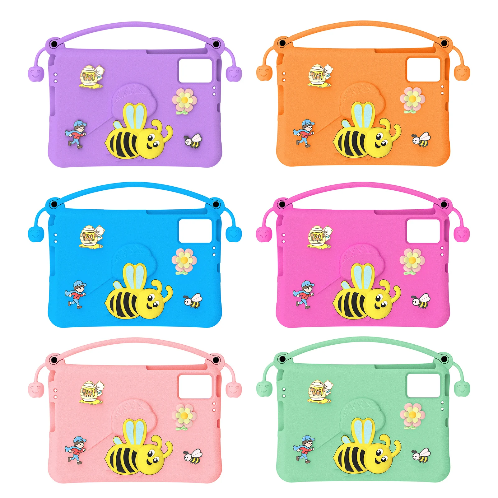 Shockproof Tablet Case Durable Washable EVA Foam Kids-Friendly Protective Cover for Lenovo Redmi Xiaomi HUAWEI 11-inch Tablets