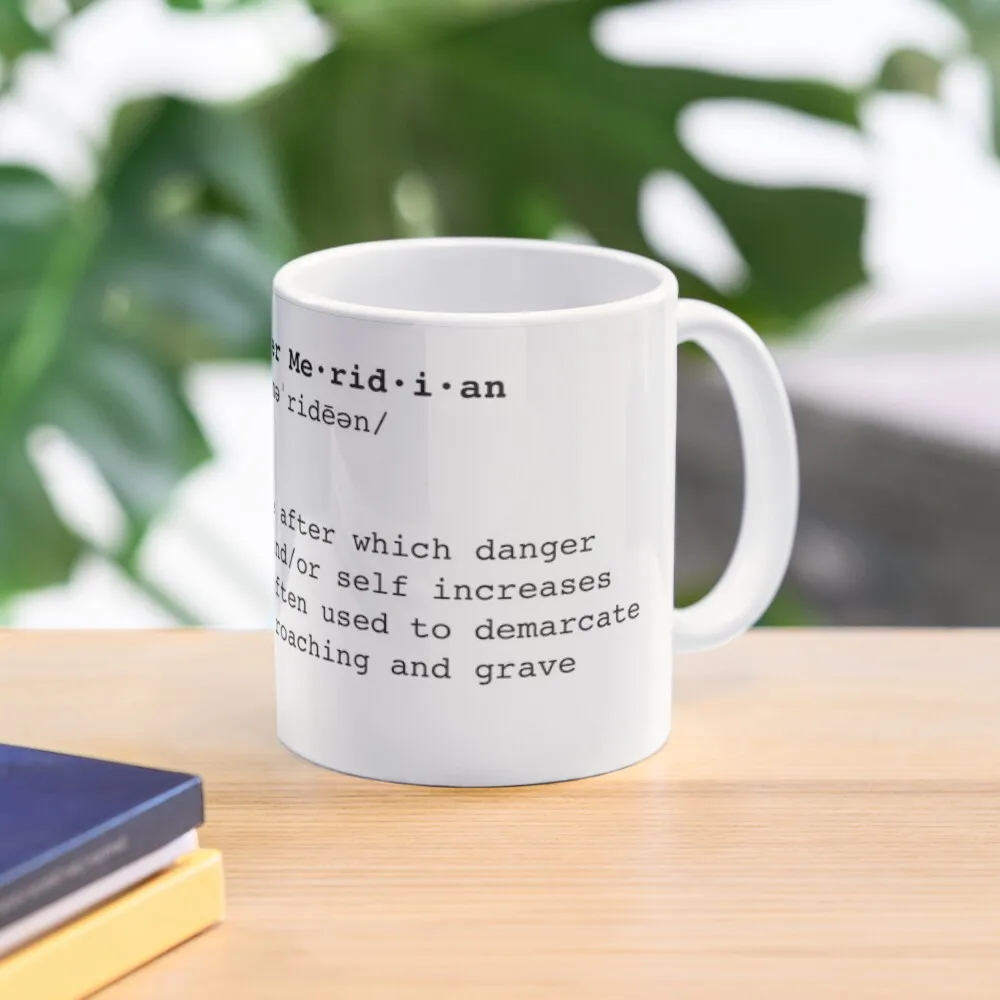 

Vantasner Danger Meridian Definition (black) Coffee Mug Mug Kawaii