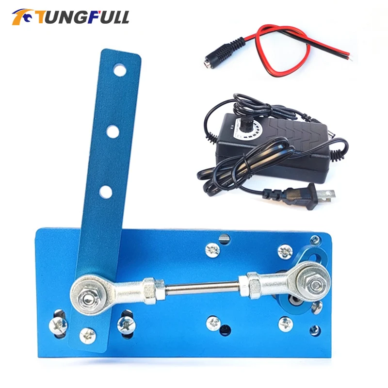 Imagem -06 - Máquina Wobbler do Motor de Engrenagem Automática Motor de Balanço Alternativo 20120 ° dc 12v 24v Ângulo de Balanço Ajustável