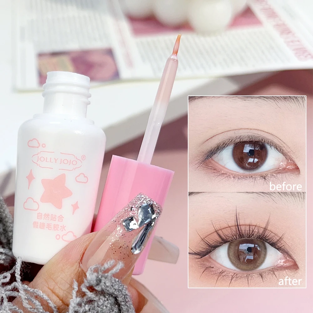 Waterproof Double Eyelid Glue Transparent Lasting False Eyelash Glue Non-irritating Quick Drying Adhesive Eye Lashes Extension