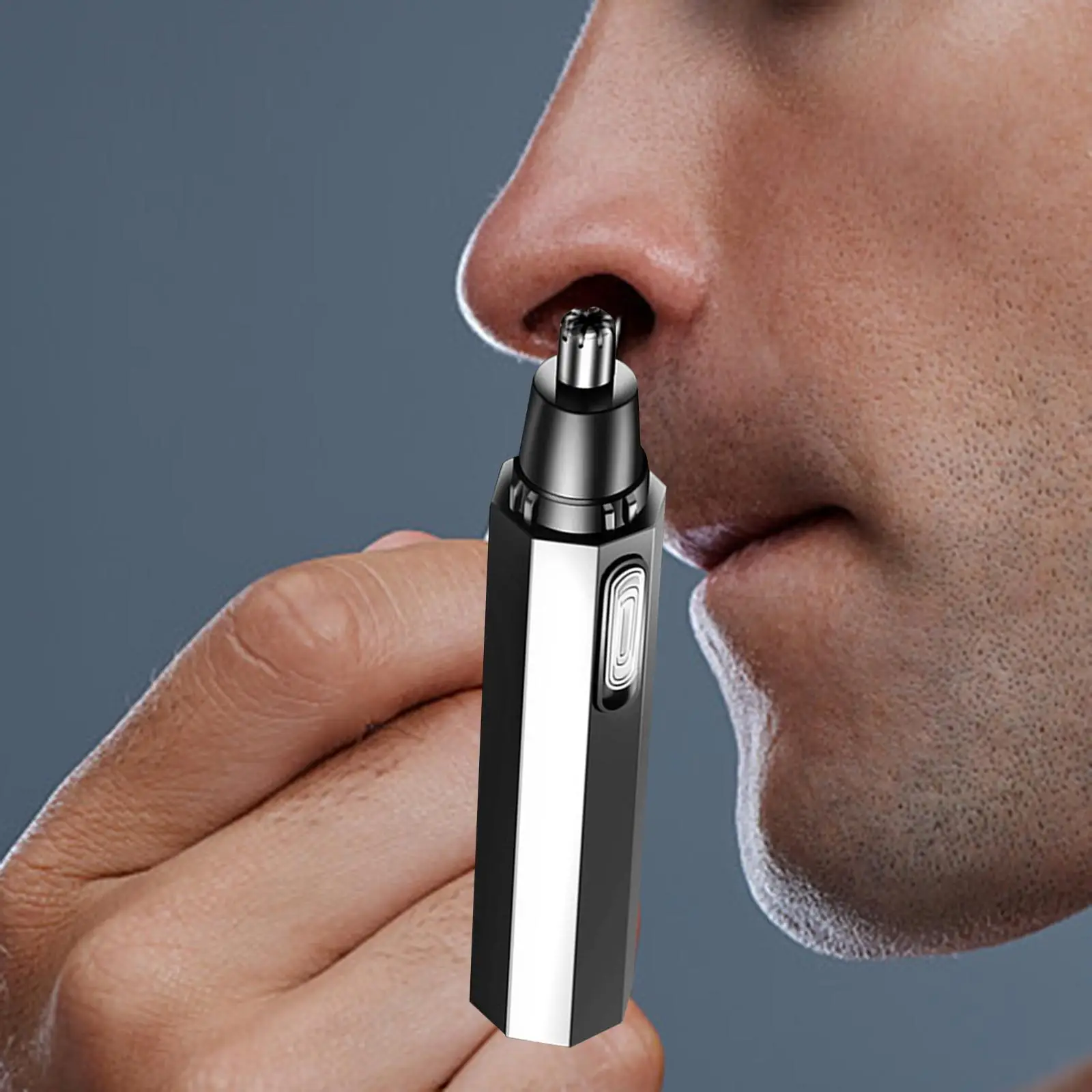 Nose Hair Trimmer Electric Groomer Washable Detachable Head Professional Hair Clipper USB Charging for Men Women Ear Eyebrow