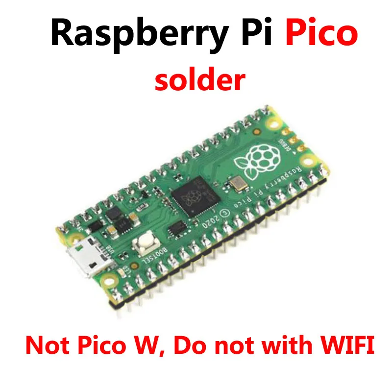 Raspberry Pi Pico or Pico W High-Performance Microcontroller Board with Flexible Digital Interfaces