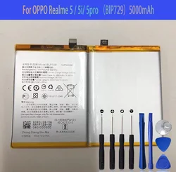 BLP729 Battery For Battery OPPO Realme 5pro Realme 5 C3 5i C11 5S C21 BLP-729 Original Capacity Phone Batteries Bateria