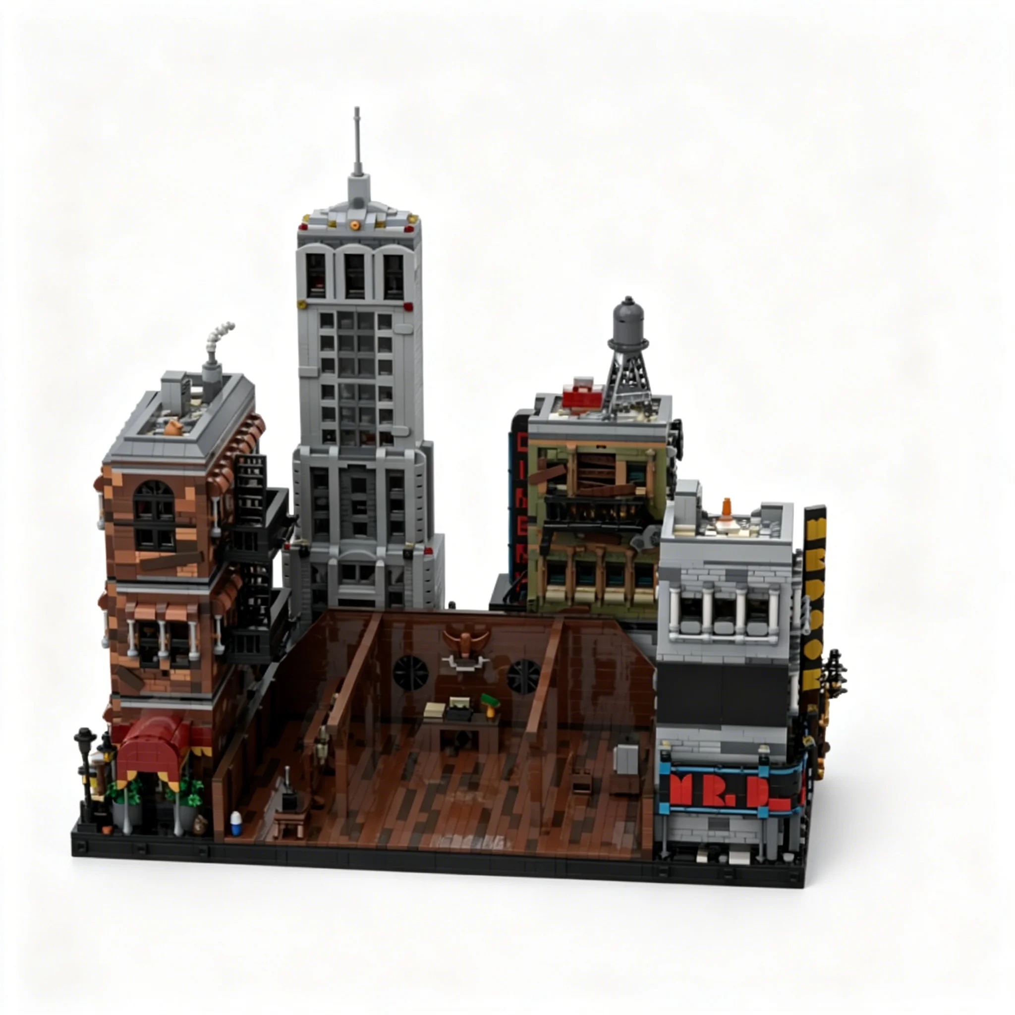 9136pcs MOC Alan Wake - Initiation The Writers Room Games Model Building Blocks Christmas Gift Toy Education Art DIY Collection