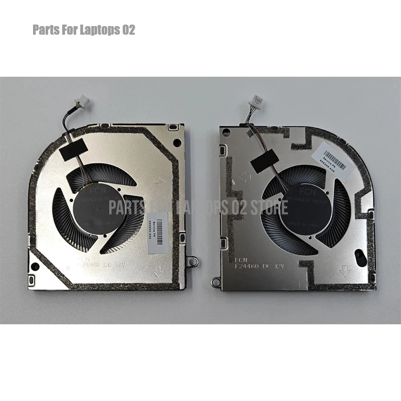 

PP Laptop CPU & GPU Cooling Fan DC12V One Pair New For HP Omen 14-FB 14-FB0008CA 14-FB0013DX 14-FB0023DX 14-FB0097NR TPN-Q297