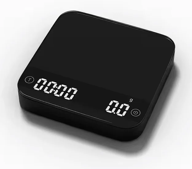 Order a precise, intelligent and compact scale with a high-quality tempered glass surface and a unique water flow speed pattern