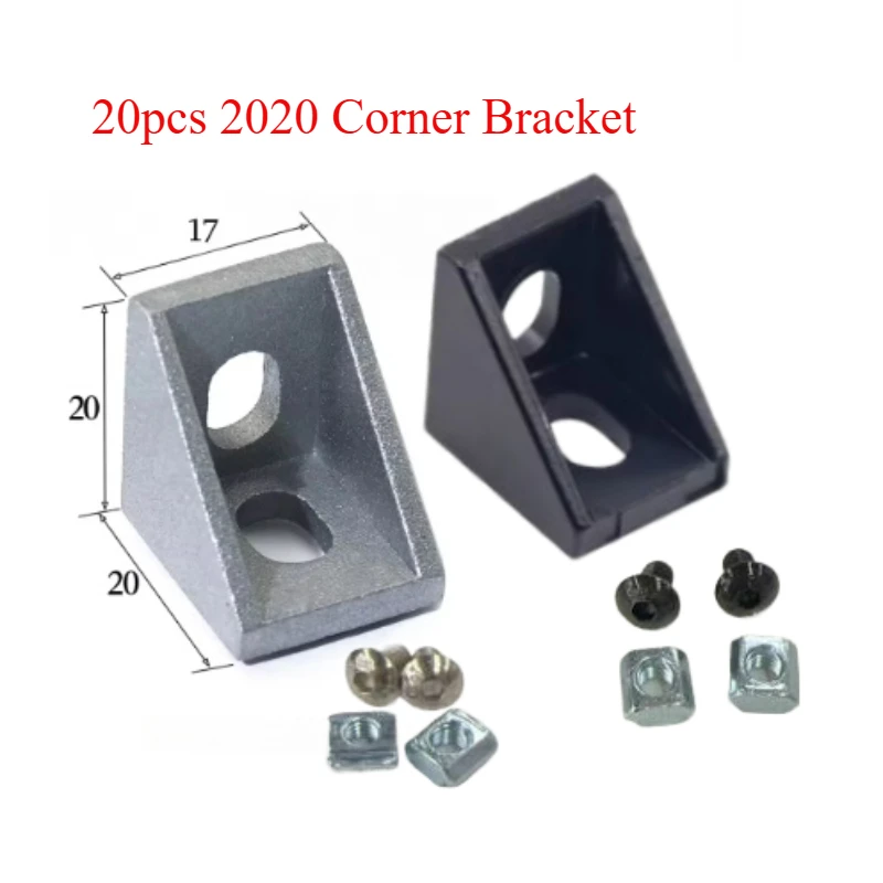 20Pcs Aluminum 2020…