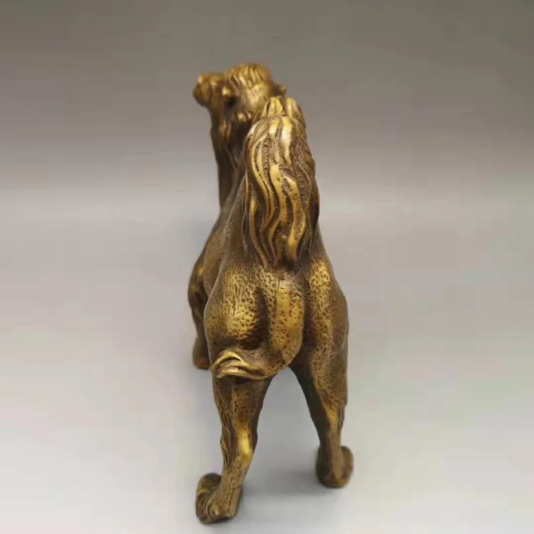 Pure copper bactrian camel ornaments Feng Shui bronze crafts home decoration mascot